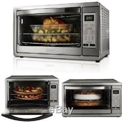 Oster XL Digital Countertop Oven Convection Stainless Steel Bake Toast Pizza