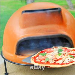 Outdoor Kitchen Pizza Wood Burning Fire Grill Stove Counter Top Maker Baker Oven