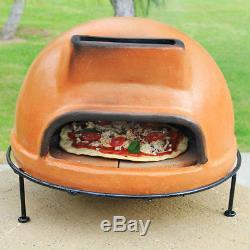 Outdoor Pizza Oven Small Clay Countertop Portable Wood Burning Patio Heater
