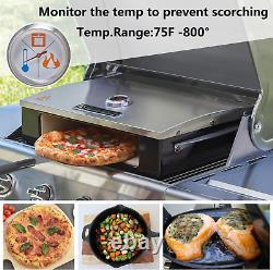 Outdoor Pizza Oven for Grill Professional Series Stainless and Enamel Steel Pizz