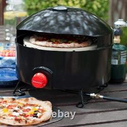 Outdoor Tabletop Pizza Oven Portable Lightweight Propane Gas Countertop Oven