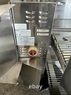Ovention Matchbox Ventless M1718 Double Stack Conveyor Pizza Impingement Ovens