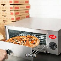 PIZZA OVEN STAINLESS STEEL Home Kitchen Countertop Snack Toaster Personal 12 16