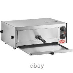 Pizza Oven 12 Stainless Steel Kitchen Countertop Toaster Oven with Thermo Control