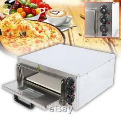 Pizza Oven 16 Kitchen Counter Top Grill 2KW Commercial Bake Stove Bread Roaster