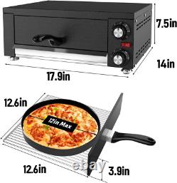Pizza Oven Indoor Electric Pizza Oven Countertop Commercial Pizza Oven with Crum