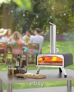Pizza Oven Portable Stainless Steel Wood Fired Steak Pizza Oven with Pizza Stone