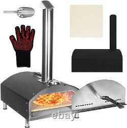 Pizza Ovens Wood Pellet Pizza Oven Outdoor Portable Wood Fired Pizza Maker with