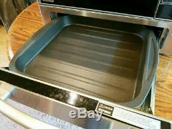 RARE Stainless Steel Kenmore Countertop Microwave & Pizza Oven 721.66993