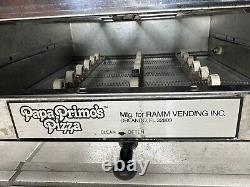 Rare Papa Primo's Pizza Commercial Pizza Oven 2 Decks Tested Working RAMM MFG