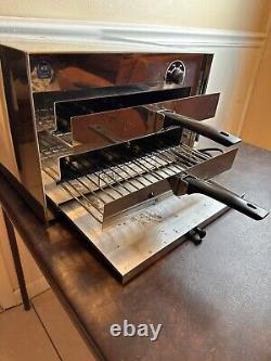 Rare Papa Primo's Pizza Commercial Pizza Oven 2 Decks Tested Working RAMM MFG