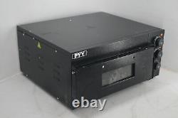 SEE NOTES PYY PSHEP-1STBKUS Indoor Pizza Oven Countertop Electric 1800W