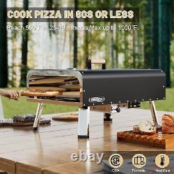 SLSY Pizza Oven 16 Wood Fired Outside Oven 3-Layer Detachable Pizza Maker