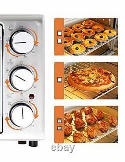 SMAD Air Fryer Toaster Oven Countertop 6 Slices Convection Pizza Oven 25L Bak