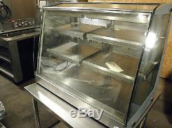 Saden Vendo HFD000004 35 Counter Top Heated Holding Pizza Hot Food Display Case