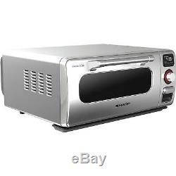 Sharp Countertop Oven Pizzeria Style Pizza Microwave Superheated Steam 9 Slice