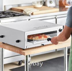 Stainless Steel Countertop Pizza Oven Toaster for 16 Diameter Pizza Commercial