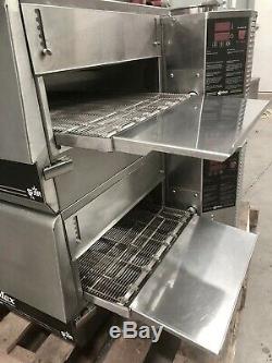 Star Holman UM1833A Double Stack Impinger Conveyor Pizza Ovens