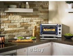 Toaster Oven Stainless Steel Kitchen Convection Countertop Pizza Broiling Baking