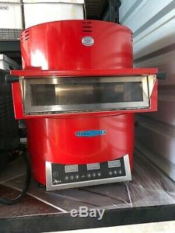 Turbo Chef FIRE Pizza Oven, Electric, Countertop, Red