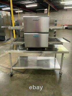 Turbochef Hhc2020, Double Stack Conveyor Pizza Ovens Counter Top Set- #15532