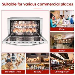 USA 66L Electric Commercial Pizza Oven Countertop Air Fryer Oven Pizza Maker