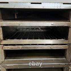 Used Double Stack Ovention Matchbox M1718 Electric Ventless Pizza Ovens