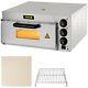 VEVOR 1300W Electric Pizza Oven Single Deck Commercial Stainless Steel Bake