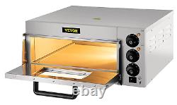 VEVOR Commercial Pizza Oven Countertop, 14 Single Deck Layer, 110V 1300W