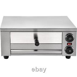 VEVOR Electric Pizza Oven Countertop Pizza Oven 12Pizza Baker Stainless Steel
