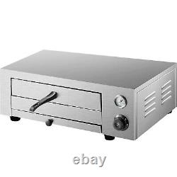VEVOR Electric Pizza Oven Countertop Pizza Oven 16Pizza Baker Stainless Steel
