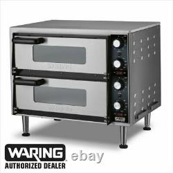 Waring Commercial WPO350 Medium Duty Double Deck Pizza Oven