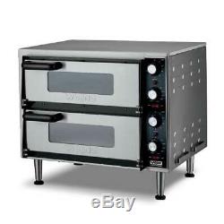 Waring WPO350 Double-Deck Pizza Oven electric countertop