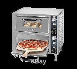 Waring WPO750 Double-Deck Pizza Oven electric countertop