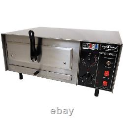 Winco 54012 23 Single Deck Electric Countertop Pizza Oven with Manual Controls