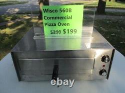 Wisco Model 560B Commercial Countertop Electric Pizza Oven. Pre-Owned